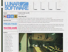 Tablet Screenshot of lunar-software.com